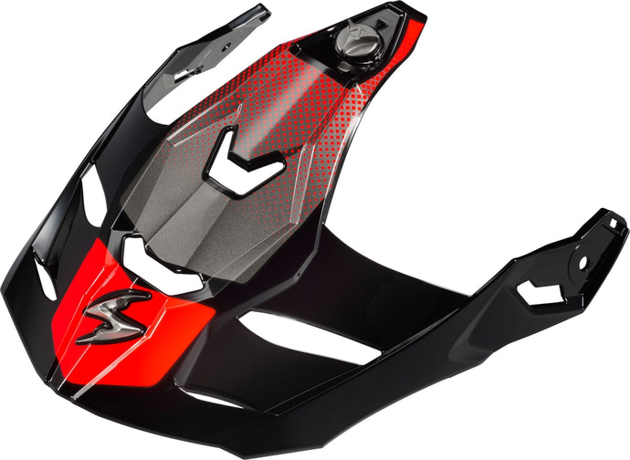 Scorpion Peak Visor for XT9000 Helmet - Trailhead Red