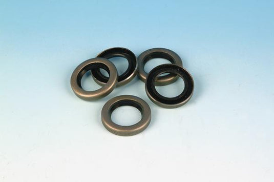 James Gasket 12043-A Oil Seal - Starter to Transmission - Double Lip, Metal O.D.