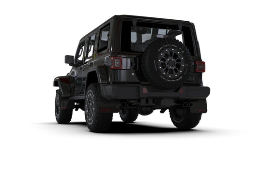 Rally Armor MF124-UR-BLK-MBK RAL UR Blk Flap/Met. Blk Logo