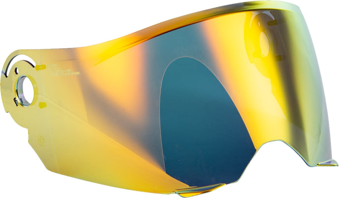 Fly Racing Face Shield for Odyssey Helmets - Red Mirror