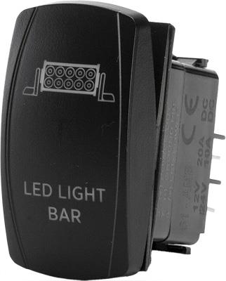 Flip SC1-AMB-L12 Dash Switch - LED Light Bar On/Off