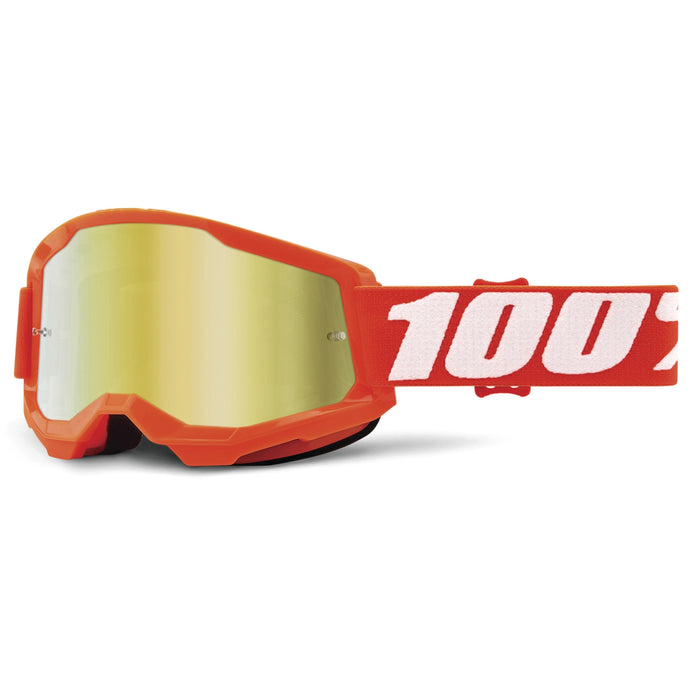 Neon Orange / Mirror True Gold Lens