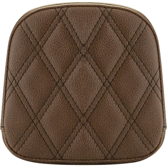 Saddlemen 040745 Gravestone Sissy Bar Pads for Explorer & Step-Up Ls Seats - 7.5in. x 7.5in. - Brown