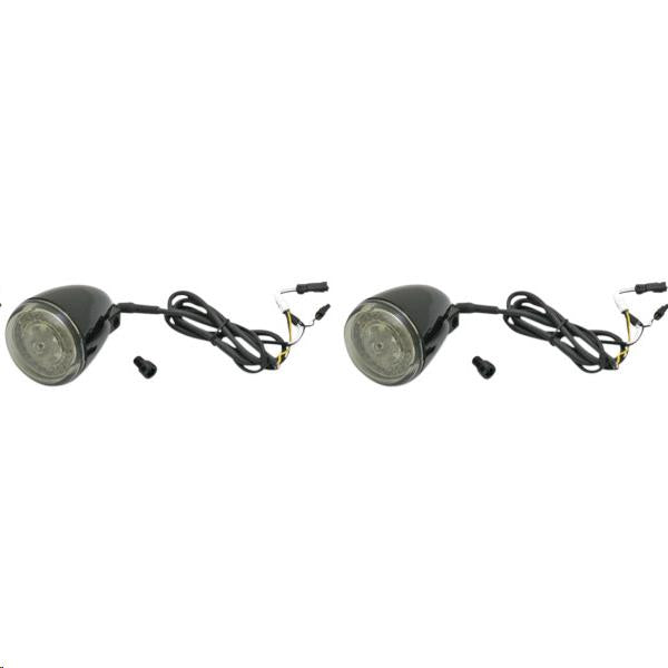 Custom Dynamics PB-IND-FTS-AW-B Probeam Front LED Turn Signal - Gloss Black