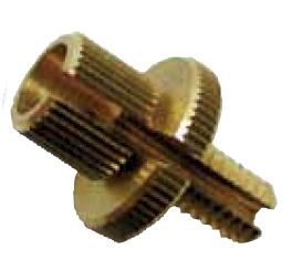 Emgo 34-67080 Cable Adjuster - 8mm - Brass