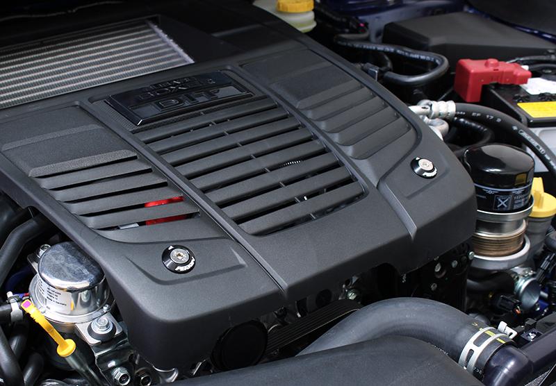 Load image into Gallery viewer, Perrin Performance PSP-ENG-166BK PA Engine Cover Lock Down
