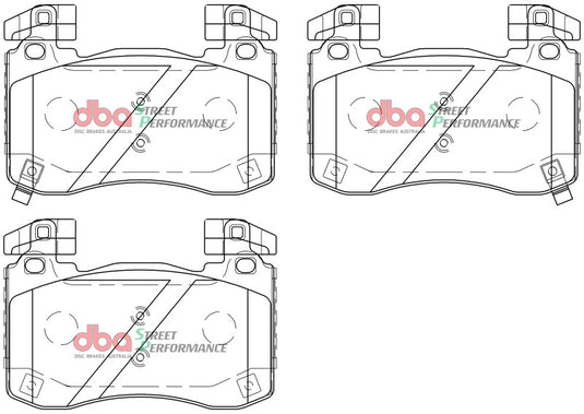 Dba DB15003SP DBA SP Performance Brake Pads