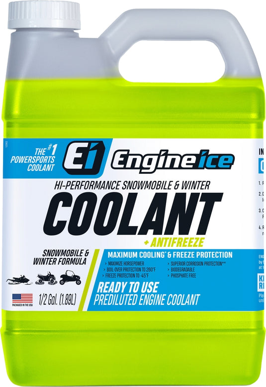 Engine Ice 12557 1/2 GAL Hi-Performance Snowmobile/Winter Coolant - 0.5Gal.