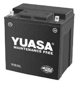 Yuasa YUAM7RH4S Factory Activated Maintenance Free Battery - YTX14