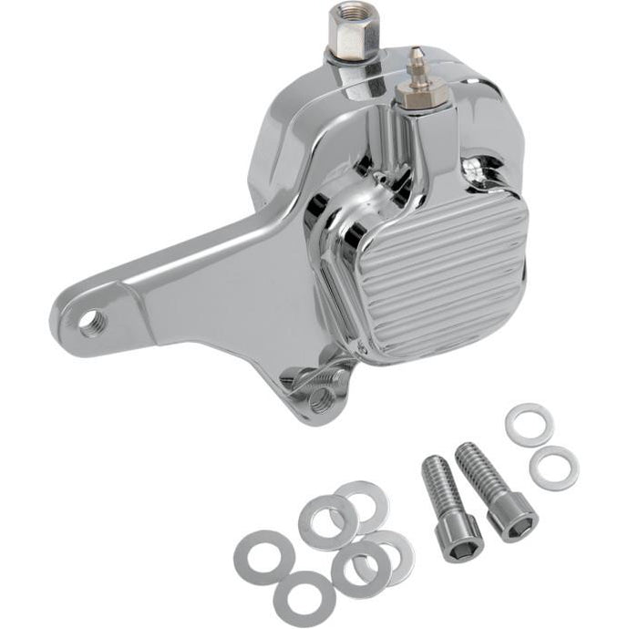 Gma Engineering GMA-200FC 2-Piston Single Disc Front Brake B-Caliper - Classic Chrome
