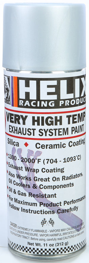 Helix Racing Products 165-1170 High-Temperature Exhaust Paint - Aluminum
