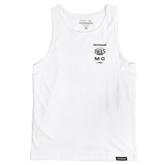 Fasthouse 805 Parallel Tank Top (Small, White)