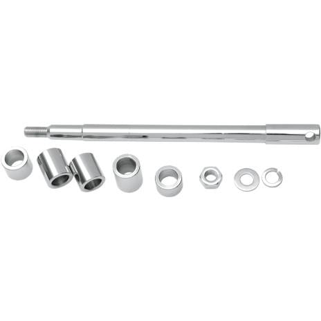 Drag Specialties 0214-0570 Chrome Axle Kit - Front