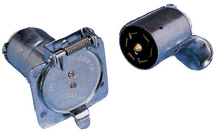 Cequent 50-57-503 7-Way Metal Blade Connectors - Car End - Bulk