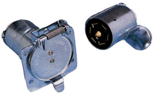 Cequent 50-57-503 7-Way Metal Blade Connectors - Car End - Bulk
