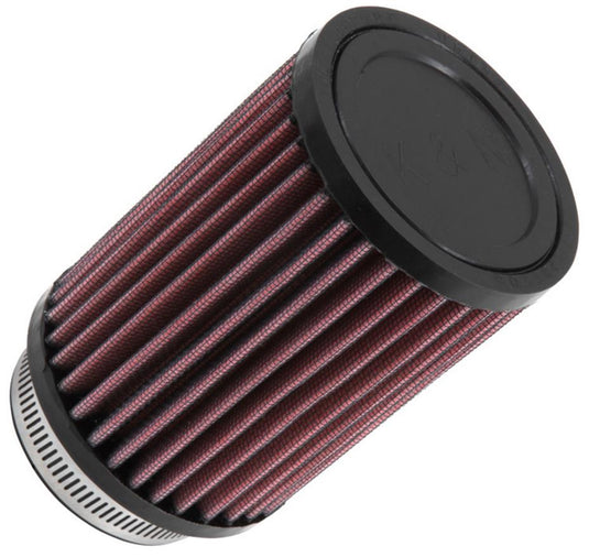 K&N Engineering RD-0710 Universal Round Straight Air Filter - Rubber End Cap