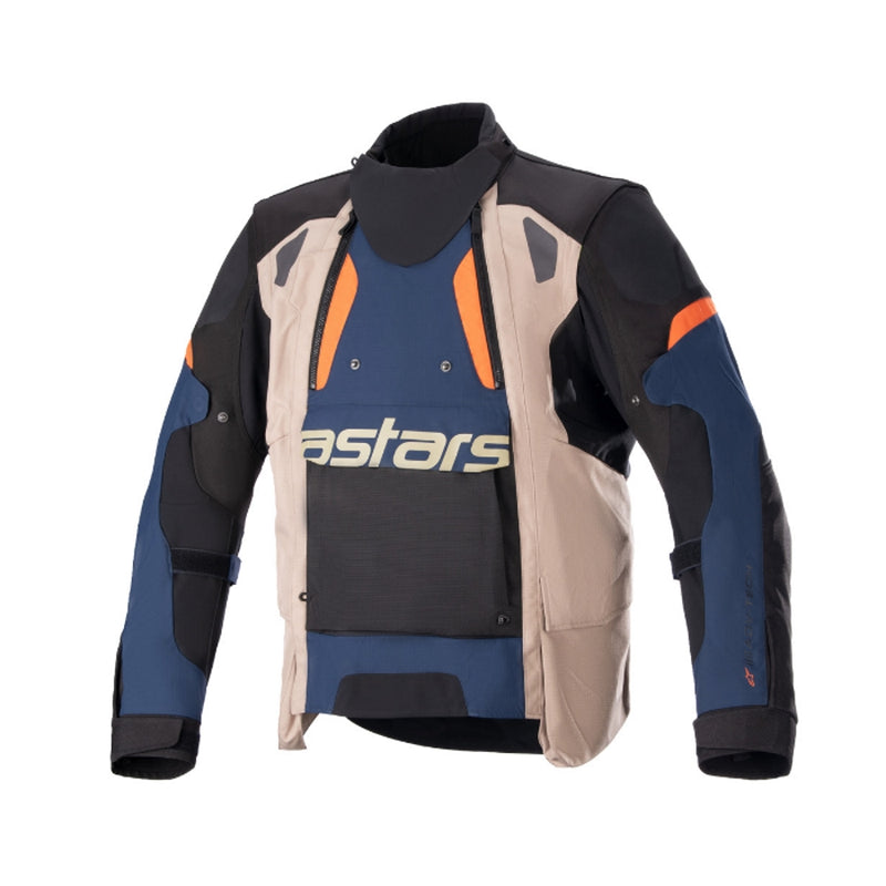 Load image into Gallery viewer, Dark Blue/Dark Khaki/Orange Fluo
