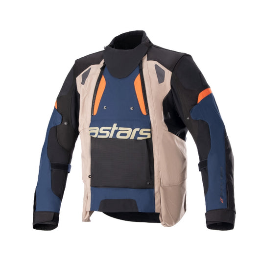 Dark Blue/Dark Khaki/Orange Fluo