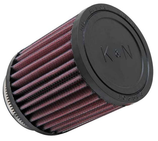 K&N Engineering RB-0700 Universal Round Straight Air Filter - Rubber End Cap