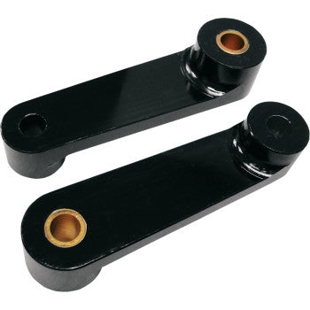 Baron Custom Accessories BA-7500-81 Rear Shock Drop Bracket Lowering Kit - 2in.