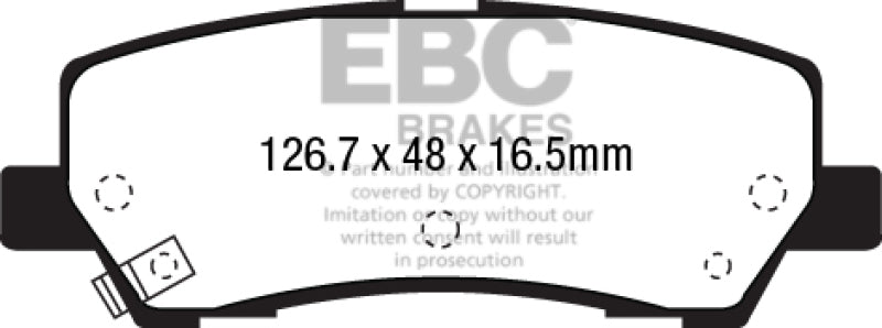Load image into Gallery viewer, Ebc DP53041NDX EBC Bluestuff Brake Pad Sets

