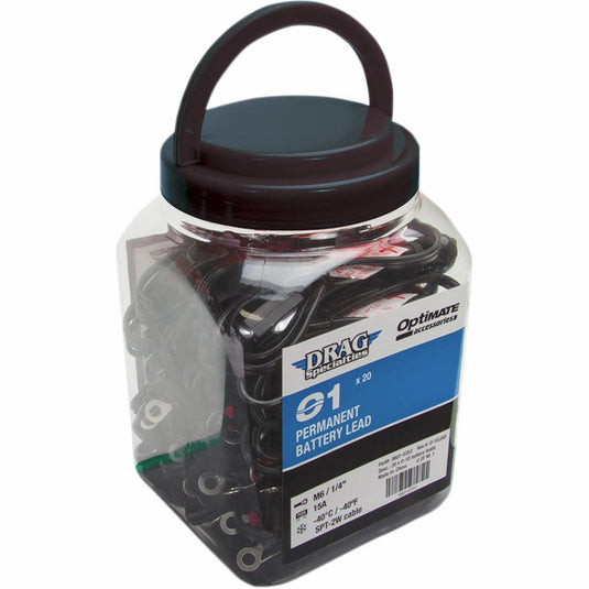 Drag Specialties O-01DJAR Jar of Eyelet Connectors - 20pk