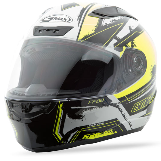 White/Hi-Vis Yellow
