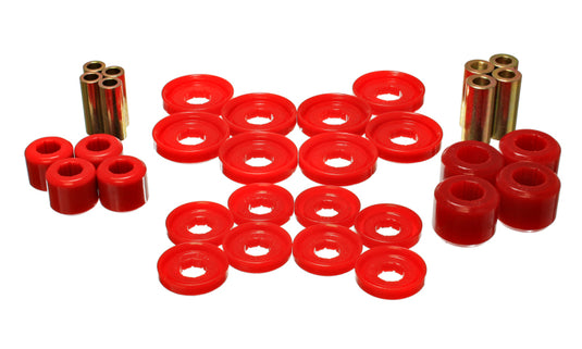 Energy Suspension 5.3142R ES Cntrl Arm Bushings - Red