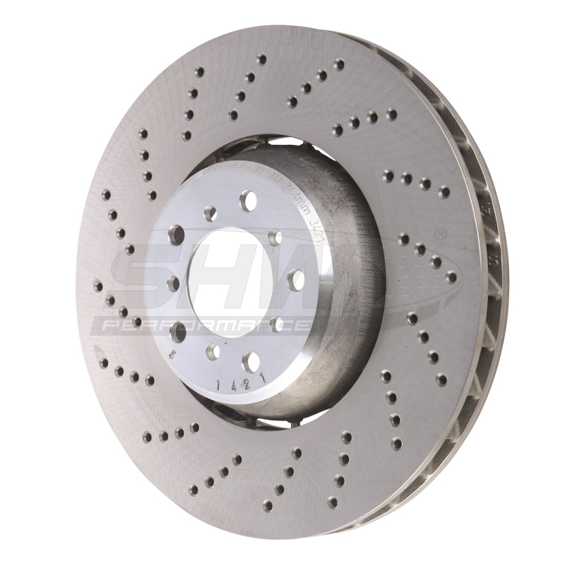 Load image into Gallery viewer, Shw Performance BFL48051 SHW Drilled Lightweight Rotors
