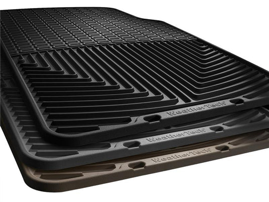 Weathertech W25 WT Rubber Mats - Rear - Blk