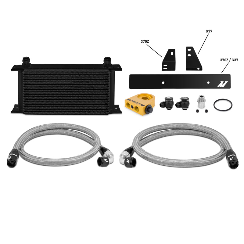 Load image into Gallery viewer, Mishimoto MMOC-370Z-09TBK MM Oil Cooler - Kits - Tstat
