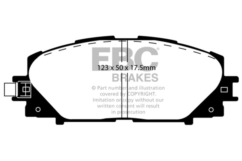 Load image into Gallery viewer, Ebc DP21817 EBC Greenstuff Brake Pad Sets

