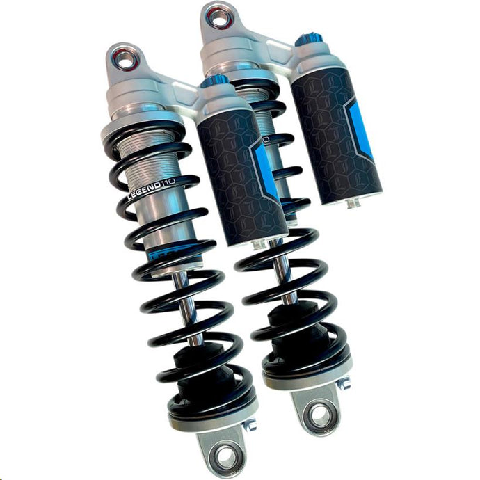 Legends 1310-1944 Revo-Arc Piggyback XL Standard Coil Suspension - 14in. L - Clear
