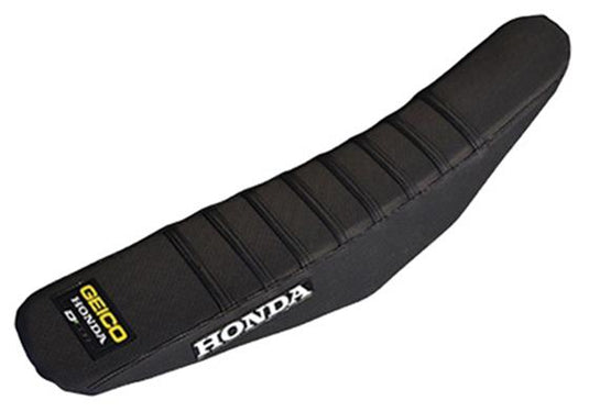 Dcor 30-10-450 Factory Reinforced Seat Cover - Black (Geico Logo)
