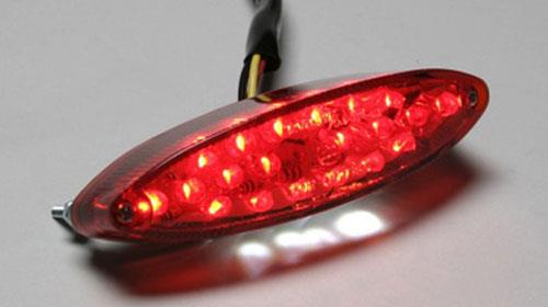 K&S Technologies 25-6605C LED Taillight Assenmbly - Clear Lens