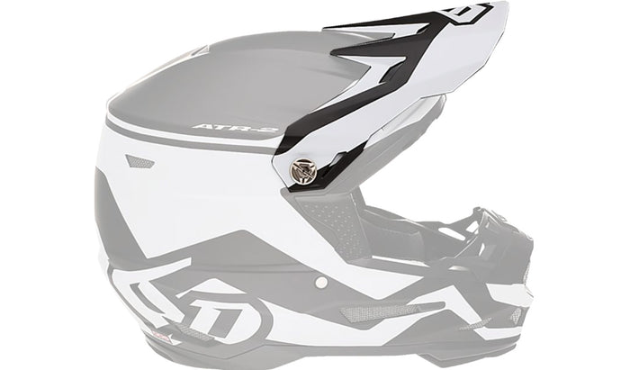 6D Visor for ATR-2 Helmet - Drive White