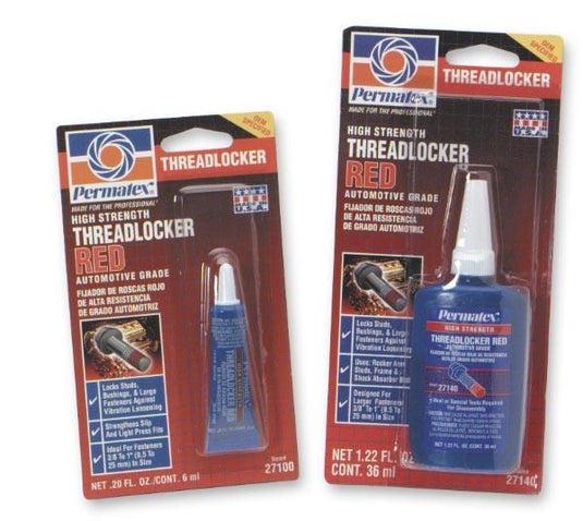 Permatex 27100 Threadlocker Red - 6ml.