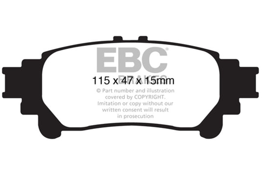 Ebc UD1391 EBC Ultimax2 Brake Pad Sets
