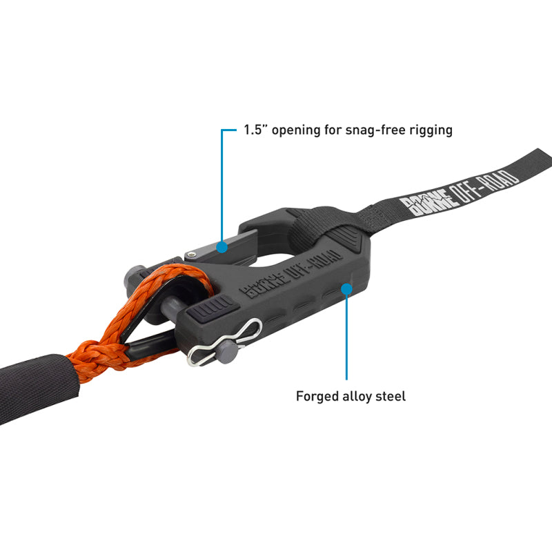 Load image into Gallery viewer, Borne Off-Road BNWN-SR-38-85KOR BRN Winch Accessories

