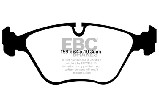 Ebc DP41994R EBC Yellowstuff Brake Pad Sets