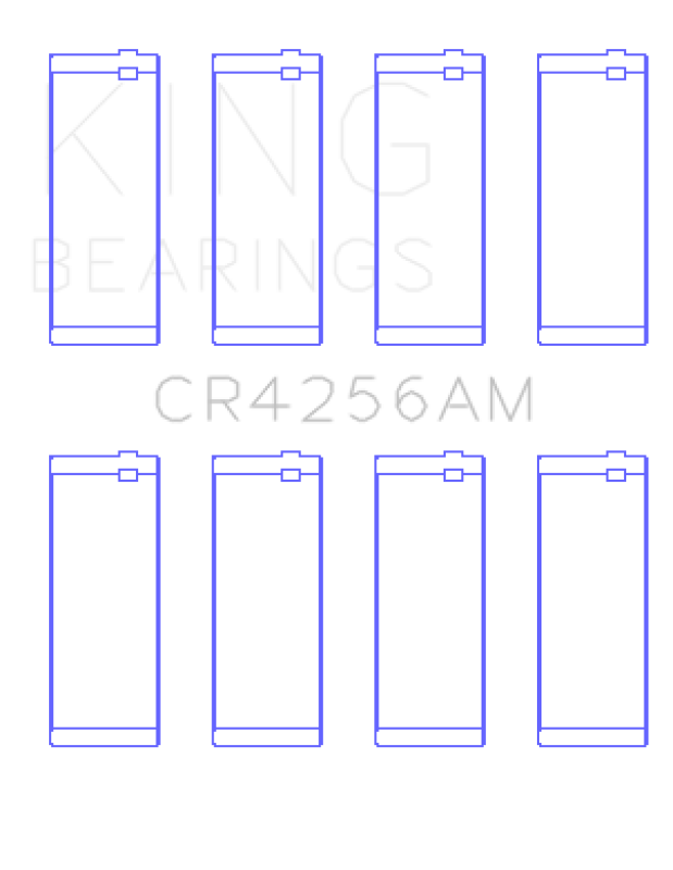 Load image into Gallery viewer, King Engine Bearings CR4256AM0.25 KING Connecting Rod Bearings
