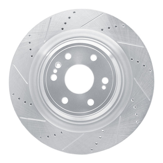 R1 Concepts 631-47079L RNC Brake Rotor - Drill & Slot