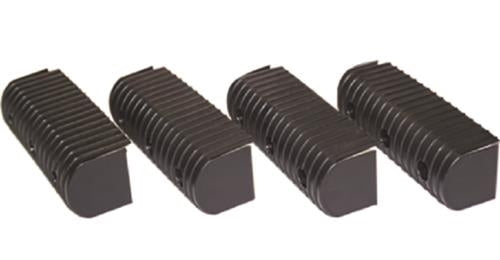 Caliber Products 23053-BK Bunk Wrap End Cap Only - 2in. x 6in. -  Black