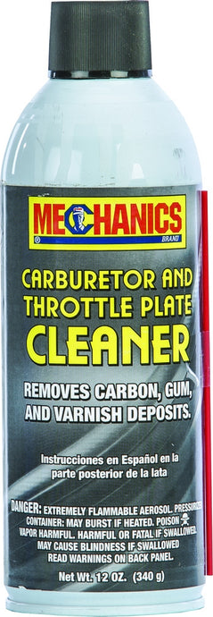 Mechanics 50216MB Carburetor Cleaner - 12oz.
