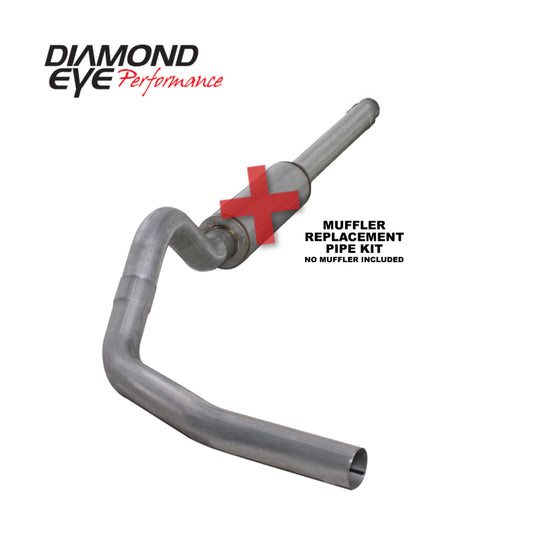 Diamond Eye Performance K4310A-RP DEP Catback Exhaust Kit AL