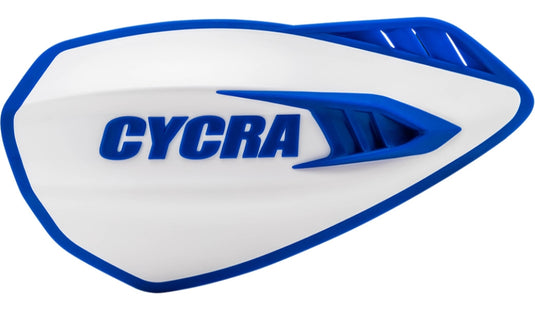 Cycra 1CYC-0056-232 Cyclone Handguards - White/Blue