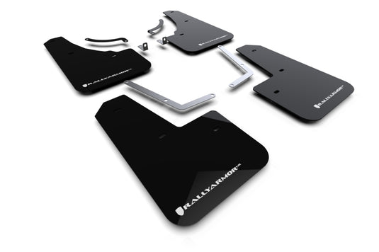 Rally Armor MF107-UR-BLK-WH RAL UR Blk Flap/Wht Logo