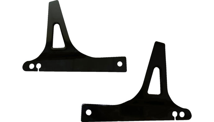 Drag Specialties 1504-0121 Sissy Bar Side Plate - Black