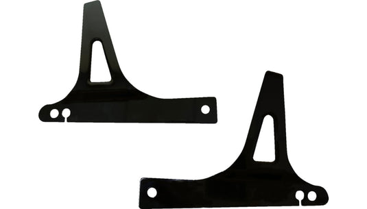 Drag Specialties 1504-0121 Sissy Bar Side Plate - Black