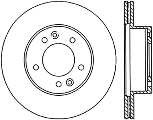 Stoptech 127.45022R ST Slot & Drill Brake Rotors